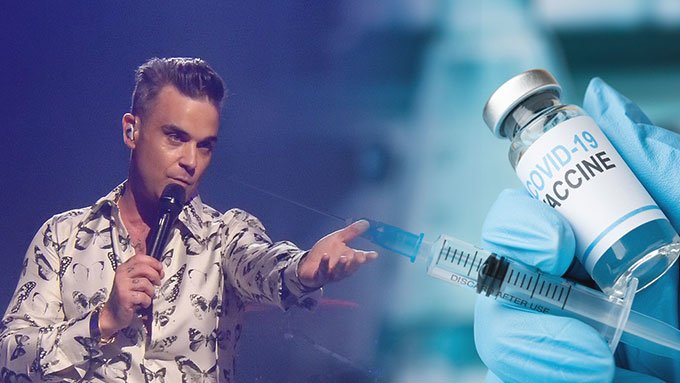 'Long Covid' oder doch Impfschaden? Robbie Williams musste Konzert unterbrechen!