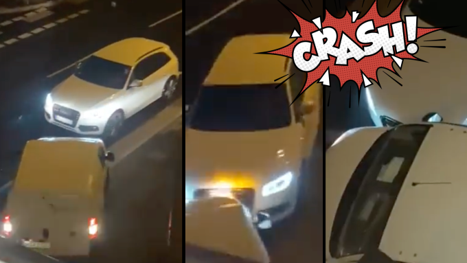 Streit um Schlüssel: Griechin attackiert Ex in wilder Autodrom-Fahrt [Video]