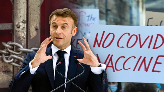 Macron dreht durch: Bald droht Knast für Kritik an mRNA-Spritzen