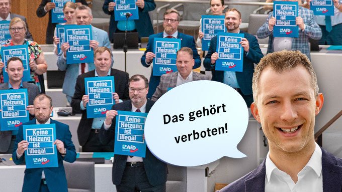 Wegen AfD-Kritik an Heizungsverbot: CDU will 'Klima-Leugnung' verbieten