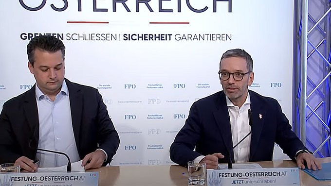 'Festung Österreich': FPÖ startet Petition gegen Asyl-Wahnsinn & Überfremdung