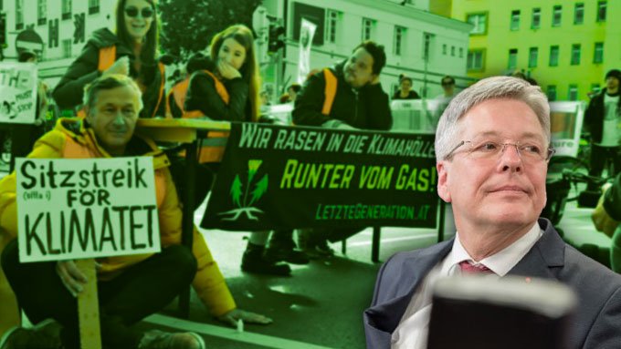 'Klimabeirat': Klebe-Chaoten diktieren Kärnten jetzt offiziell den 'Great Reset'