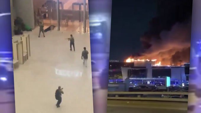 Terror nahe Moskau: Über 40 Tote bei Anschlag auf Konzerthalle