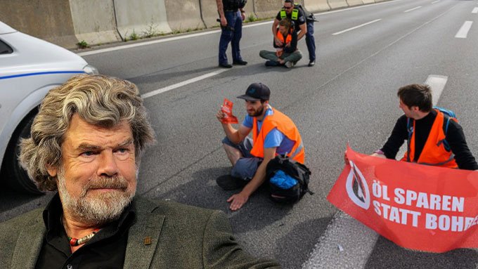 'Sind eine Sekte': Bergsteiger-Legende Messner rechnet mit Klima-Extremisten ab