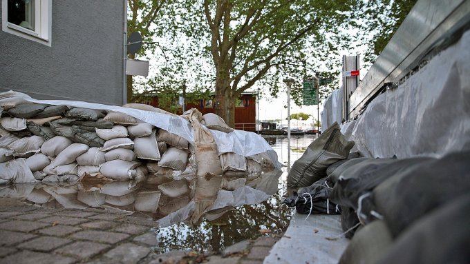 Land unter in Österreich: Überschwemmungen nach starken Regenfällen