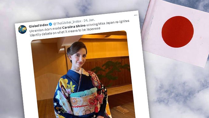 'Kein bisschen Japan in ihr': Ukrainerin gewinnt Miss Japan-Wahl