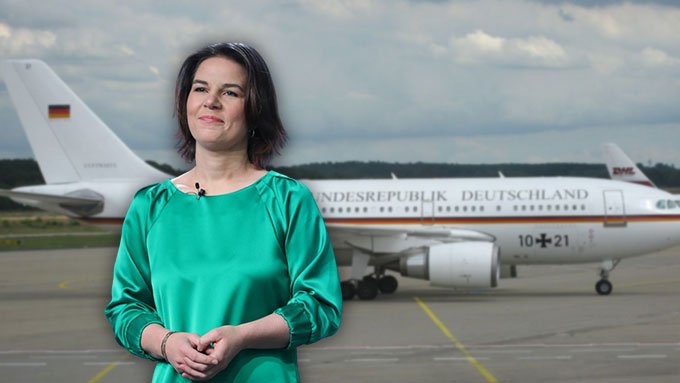 Sonderflüge für 'Öko-Jetterin': Baerbock flog 67-mal mit Regierungsmaschine