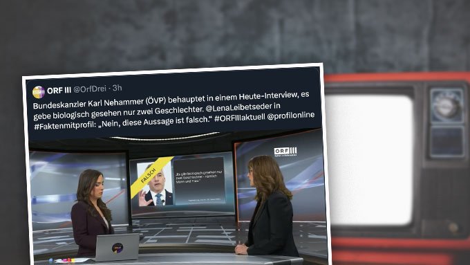 'Zwei Geschlechter'-Faktencheck: FPÖ kritisiert krudes Profil-Märchen im ORF