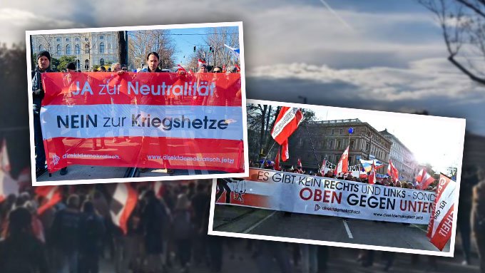Am Sonntag in Wien: Mega-Demo für Frieden und Neutralität