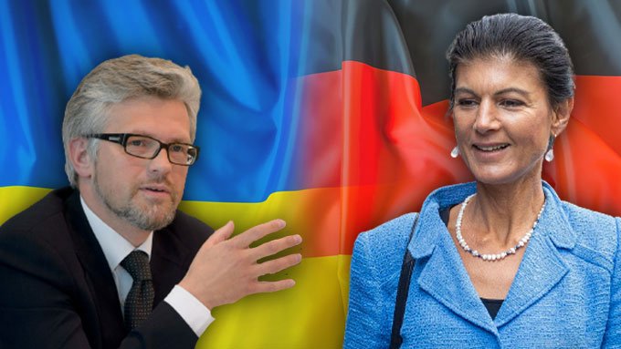 Pöbel-Diplomat Melnyk beschimpft Wagenknecht als 